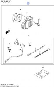 Suzuki Battery Charging Kits DF25A and DF30A EFI  (click for enlarged image)